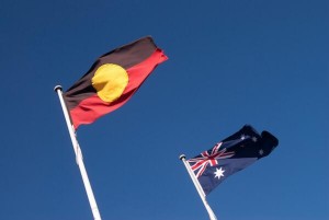 aboriginal flag first flown